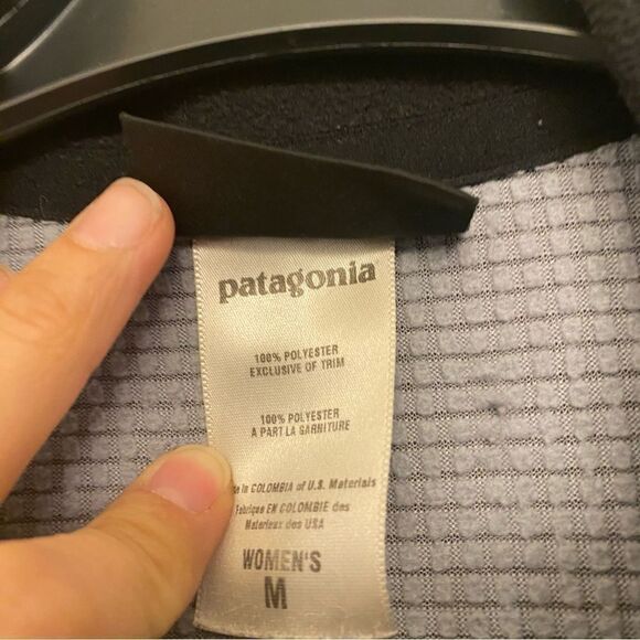 Patagonia polartec R4 Regulator Full Zip Fleece Jacket black Size M - Picture 5 of 9